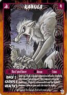 Rage card depicting Kabula in Crinos.