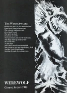 WerewolfAd92AwakeningDiablerieMexico.jpg (884 KB) Werewolf Ad from Awakening: Diablerie Mexico, art by Richard Thomas.