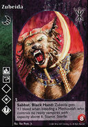 Zubeida VTES card. Art by Ken Meyer, Jr.