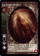 La Viuda Blanca VTES card. Art by Samuel Araya