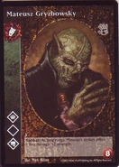 Mateusz VTES card (TheBlack Hand set). Art by Mark Nelson