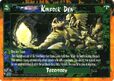 Rage card depicting a den of wolf Kinfolk.