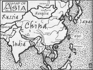 Map of Asia