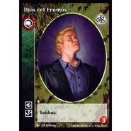 Ilias cel Frumos VTES card. Art by Eric Deschamps