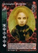 Christopher Houghton VTES card. Art by Christopher Shy