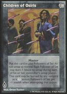 VTES card depicting the Children of Osiris.