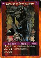 Rage card depicting Julisha in Crinos form.