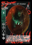 Al-ashrad.jpg (105 KB) Al-Ashrad, Amr of Alamut VTES Camarilla card. Art by Ari Targownik