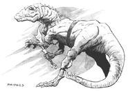 From Werewolf Players Guide. Art by John Bridges.