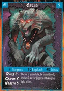 Gesar Crinos form from the Rage CCG.