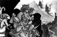 Virstania and her Gargoyles.jpg (50 KB) Virstania and her Gargoyles