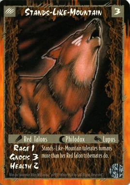 Stands like Mountain Lupus