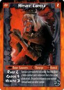 Rage card depicting Mother Larissa in Homid form