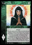 True Faith. Art by Talon Dunning