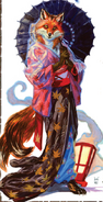 Kitsune W20 from 20th Edition Rulebook, art by Dan Brereton.