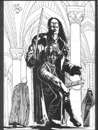 Shadow Crusader from Dirty Secrets of the Black Hand. Art by Leif Jones