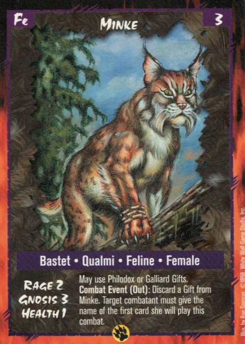 Minke | White Wolf Wiki | Fandom Minke | White Wolf Wiki | Fandom