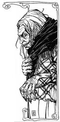 Baba Yaga, the Hag depicted in Nights of Prophecy