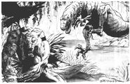 From Werewolf Players Guide. Art by John Bridges.