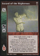 Sword of the Righteous - VTES.jpg (66 KB) Sword of the Righteous. Art by Andrew Trabbold
