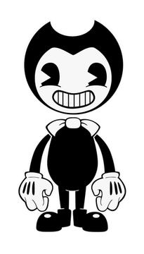 Cartoon characters black and hotsell white