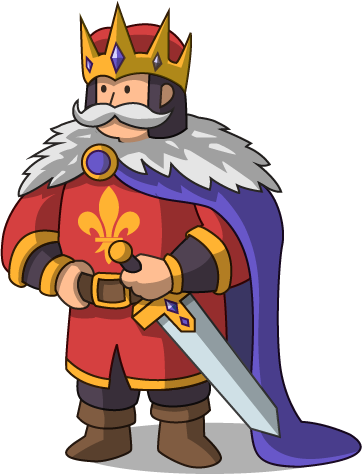 King Justice - Become a hero. Save the underlings of a ruthless king.