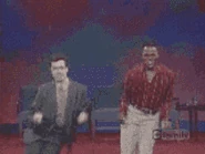 Colbert & Wayne.gif (494 KB) Playing "Scene to Rap"