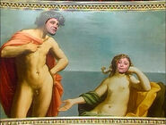 playing "Picture" with Caroline Quentin