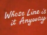 Whose Line Is It Anyway? (UK)