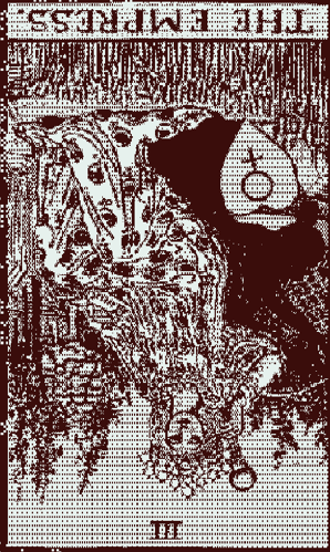 The Empress Reversed tarot card