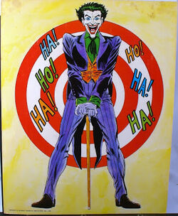 Joker target laughing