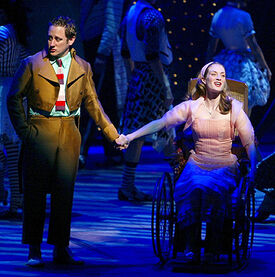 Original Broadway Boq and Nessarose-Christopher Fitzgerald and Michelle Federer