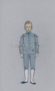Susan Hilferty's sketch of Boq's Wicked Witch of the East costume