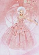 Glinda pink bubble dress concept art