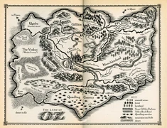 Map of Oz map image