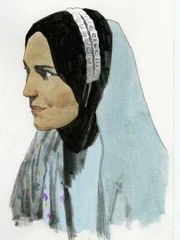 Sarima Tigelaar in traditional Arjiki garments