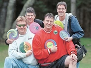 Tim Hildebrand, Wade Juza, Jeff Malloy and Jim Van Lanen 2001