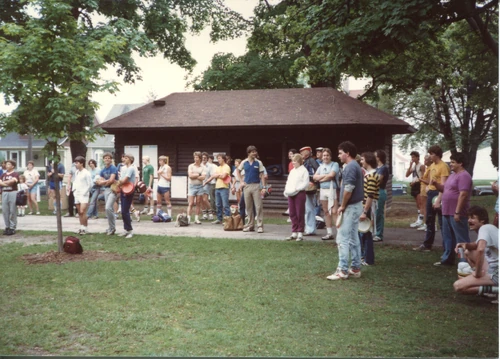 Players gathering - Sheboygan Pro & Open Tourney