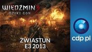 Wiedźmin 3 - rozgrywka - E3 2013 - zwiastun PL trailer PL - zobacz więcej na cdp