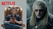 Wiedźmin czyta „Wiedźmina” Netflix