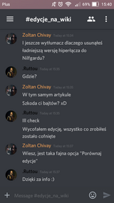 Discord Wiedźmin Wiki (mobilny)