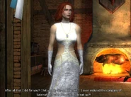W1 SS Wesele 1.jpg (472 KB) Triss Merigold z nowym modelem postaci (reteksturą) - screen z gry