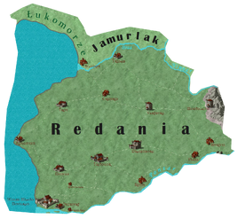 Mapa Ortelius Redania