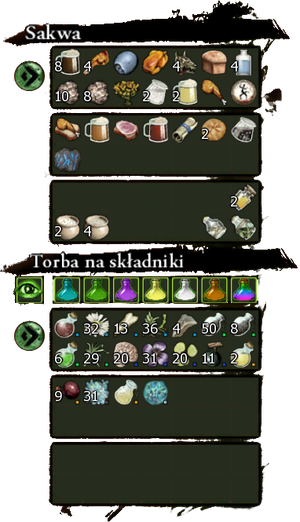 Sakwa i Torba na składniki