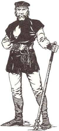 a Temple Guard member
