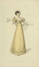 Ser3 v2 1823 Ackermann's fashion plate 17 - Evening Dress