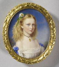 Victoria of Hesse as a child