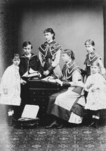 Children of the Grand Duke and Grand Duchess of Hesse, 1878