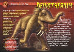 I present to you Jumbo the Deinotherium. I had a little bit more fun with  its design by giving it a more African Elephant type look to hint…