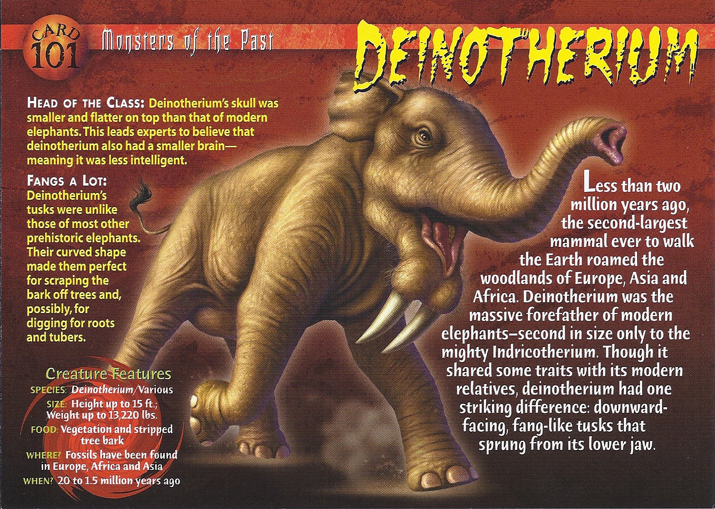 DinoDJ 🏳️‍🌈 on X: Deinotherium is such a weird animal, it's almost the  reverse of everything that would normally define an elephant   / X